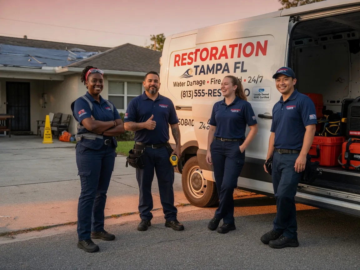 Water Damage Restoration company in Iowa City, IA