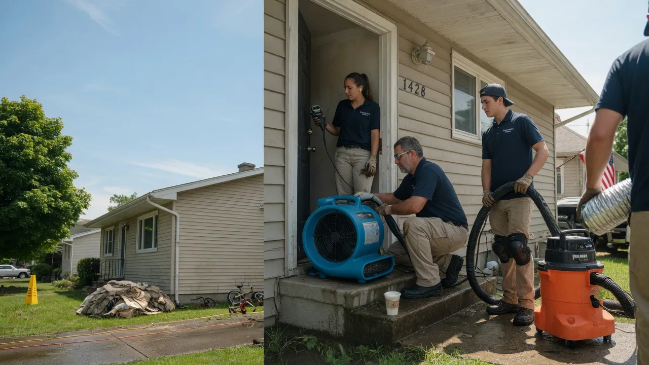 Water Damage Restoration in Iowa City, IA near me